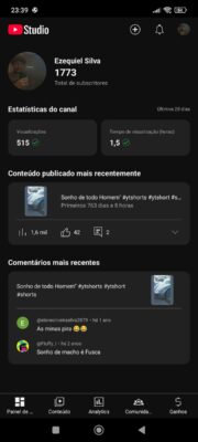Vendo canal do YouTube com 1700 inscritos - Imagem 2