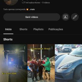 Vendo canal do YouTube com 1700 inscritos