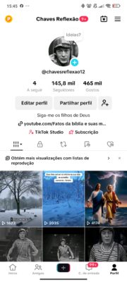Vendo conta do TIKTOK monetizada com 145.7K Seguidores