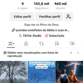 Vendo conta do TIKTOK monetizada com 145.7K Seguidores