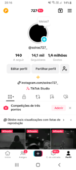 conta Tiktok 14K já monetizada! - Imagem 3