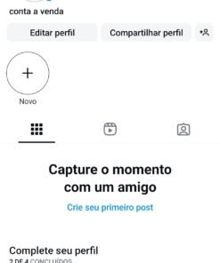 Conta Instagram a venda com 2 mil seguidores
