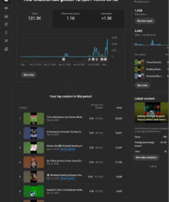 Canal com 1600 Inscritos