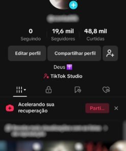 TIKTOK MONETIZADO 20k - VOCE ESCOLHE O NICHO! - ENGAJADA!