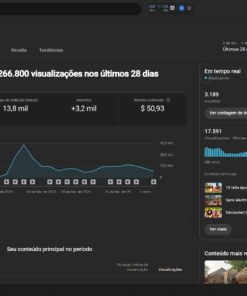 CANAL DARK DE 1 MES, MONETIZADO NA FRANÇA, MANDEM PROPOSTAS, SE FOR BOA, EU ACEITO!!