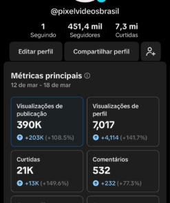 Venda de Conta TikTok + 450 Mil Seguidores – Cresça Rápido!
