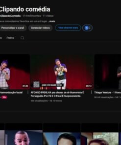 Canal Verificado - Clipando comédia (114k Inscritos)