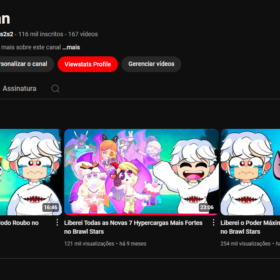 Canal Monetizado com 116 Mil Inscritos | Nicho Brawl Stars | Gerando +R$1.300/Mês