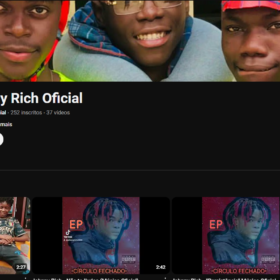 Conta YouTube com 250 Inscritos