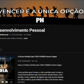 Canal Monetizado PH Desenvolvimento com 2 Mil Inscritos