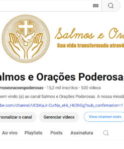 Canal Monetizado @salmoseoracoespoderosas 15.2K subscribers • 520 videos