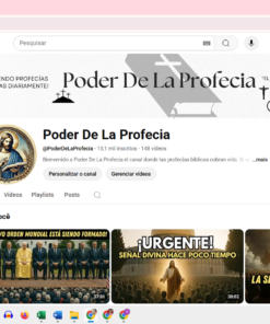 Canal YouTube Dark Espanhol - 15k inscritos