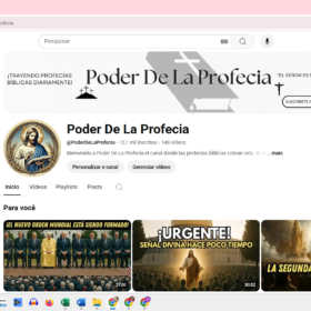 Canal YouTube Dark Espanhol - 15k inscritos