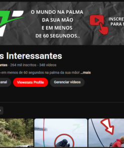 Canal Dark de Curiosidades MONETIZADO! Em 6 meses já fez mais de 135 milhões de Views! Patrocínios engatilhados e mais de 250 mil inscritos reais! O céu é o limite para esse Canal!