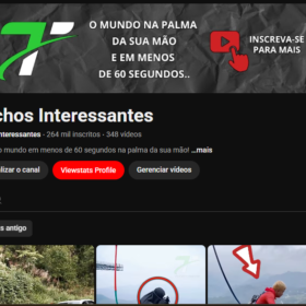 Canal Dark de Curiosidades MONETIZADO! Em 6 meses já fez mais de 135 milhões de Views! Patrocínios engatilhados e mais de 250 mil inscritos reais! O céu é o limite para esse Canal!