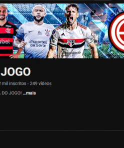 CANAL DO YOUTUBE HORA DO JOGO COM 1000 INSCRITOS
