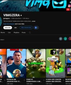 Canal Monetizado @vimgzera • 1.93M Inscritos• 1.5K videos