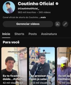 Canal do YouTube monetizado