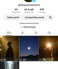 Tiktok Monetizado com 61 Mil Seguidores