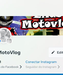 Página FACEBOOK Elias MotoVlog  2 milhões seguidores