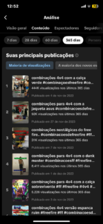 CONTA DO TIKTOK COM QUASE 3K SEGUIDORES MUITO ENGAJADA - Imagem 3