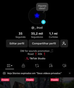 Conta TikTok Monetizada com 35K🔥