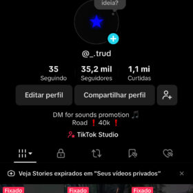 Conta TikTok Monetizada com 35K🔥