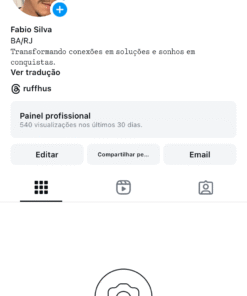 Conta do Instagram 9k seguidores