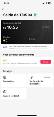 TIKTOK COM 199K, TOTALMENTE MONETIZADA COM LIVE, VIDEOS, SHOTS ETC... - Imagem 2