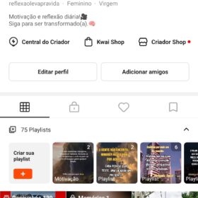 CONTA KWAI REFLITA CADA MENSAGEM 38,4 MIL SEGUIDOR 231 MIL CURTIDAS