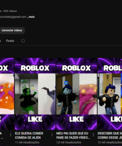 CANAL DO YOUTUBE DE SHORTS 456 MIL INSCRITOS RECOMENDA MUITO, DESMONETIZADO