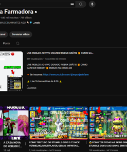 CANAL YOUTUBE 645 MIL INSCRITOS DESMONETIZADO CRESCENDO MUITO COM SHORTS