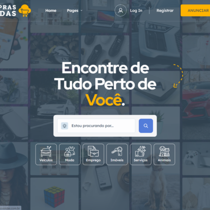 site de classificados pronto e funcionando