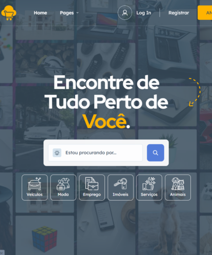 site de classificados pronto e funcionando