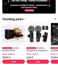 🫵🚨(VENDER RÁPIDO) CONTA TIKTOK SHOP ALEMÃ TOTALMENTE VIRGEM 1,6k