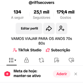 Canal de tik tok monetizado barato 25.1K Seguidores 179.4K Curtidas