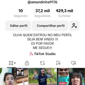 Vendo conta tiktok monetizada com 37k de seguidores com bom engajamento conteúdo original