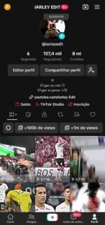 PERFIL DE TIKTOK COM MAIS DE 157 MIL SEGUIDORES [MONETIZADO] ????