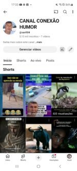 Canal do YouTube conexão humor 5.13K