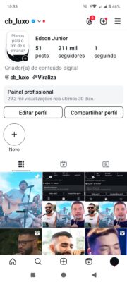 Conta do Instagram Verificada Com 211 Mil Seguidores REAIS - Imagem 2
