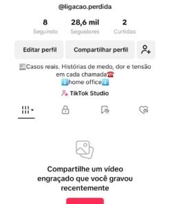 Conta Tiktok +28k seguidores monetizada publico 100% real br + nicho viral