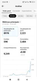Conta em Constante Crescimento – Pronta pra Explodir! 15,1 mil Seguidores - Imagem 3