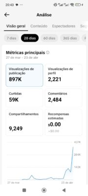 Conta em Constante Crescimento – Pronta pra Explodir! 15,1 mil Seguidores - Imagem 3