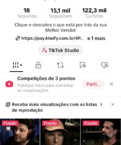 Conta em Constante Crescimento – Pronta pra Explodir! 15,1 mil Seguidores