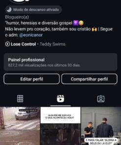 CONTA INSTAGRAM + TIKTOK / +10MIL SEGUIDORES - 3MÊSES, ENGAJADA