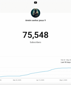 Canal Dark 75MIL inscritos (Religioso) +1MM Views em 90 dias