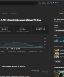 CANAL DARK - NICHO (HISTORIAS) FRANCÊS - 5K DE INSCRITOS - MONETIZADO - RPM (15 REAIS )