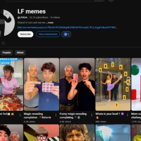 Canal 13k de inscritos muito engajado