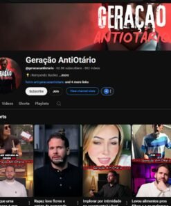 Canal do YouTube Monetizado- Geração AntiOtário 60.5K subscribers • 592 videos