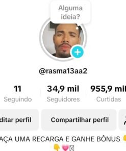 TikTok Monetizado com 34K de Seguidores
